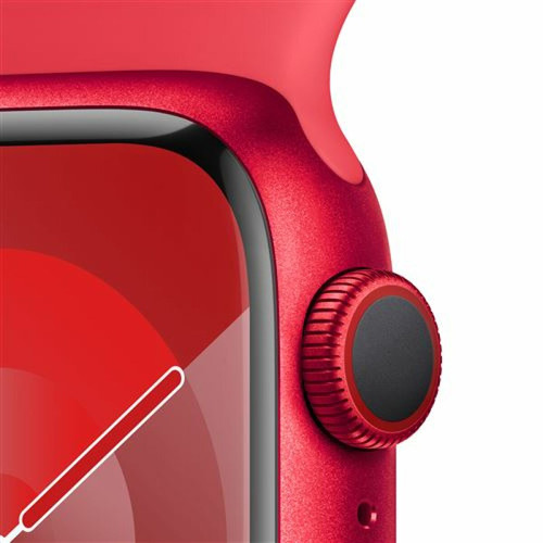 Apple Apple Watch Series 9 GPS + Cellular 41 mm (PRODUCT)RED Boîtier en aluminium avec bracelet sport (PRODUCT)RED S/M