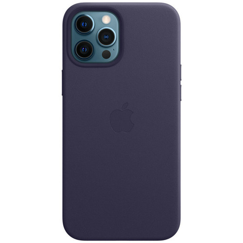 Apple Coque en cuir avec MagSafe pour iPhone 12 Pro Max