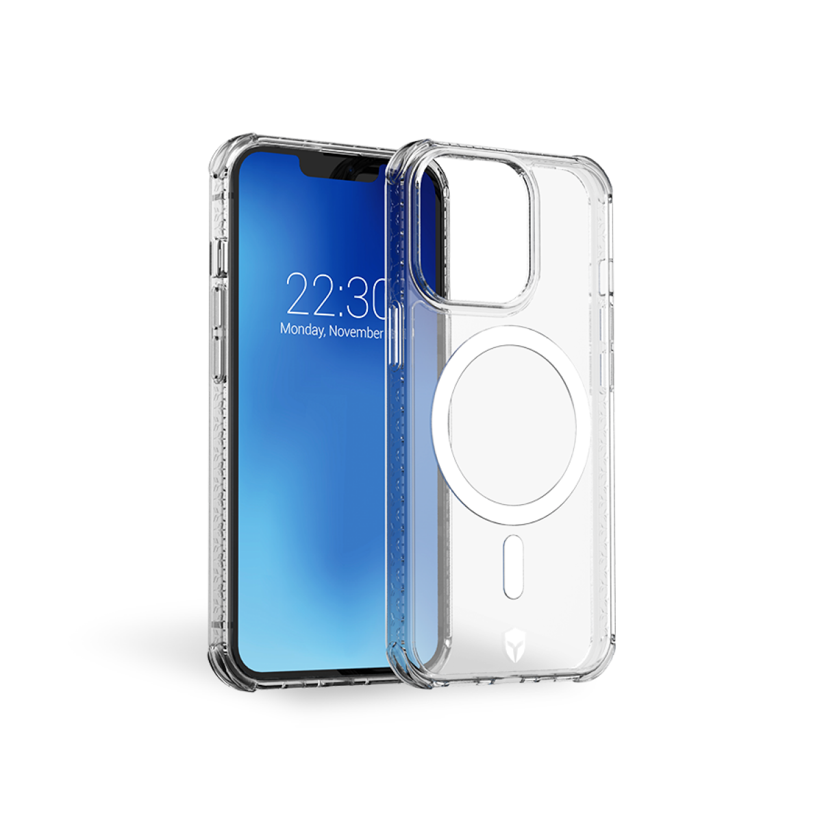 Autres accessoires smartphone Apple Coque Renforcée iPhone 13 Pro AIR Compatible MagSafe Garantie à vie Transparente Force Case