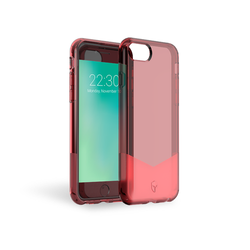 Apple -Coque Renforcée iPhone SE 2022/SE/8/7/6S/6 PURE Garantie à vie Rouge Force Case Apple  - Accessoires officiels Apple iPhone Accessoires et consommables