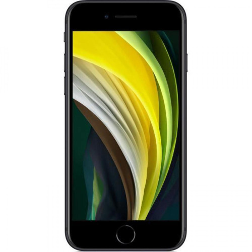 Apple - Apple iPhone SE (2020) 64 Go Noir - débloqué tout opérateur - iPhone Reconditionné