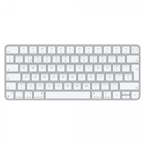 Apple - Apple Magic Keyboard clavier Bluetooth QWERTY Portuguais Blanc Apple  - Keyboard apple