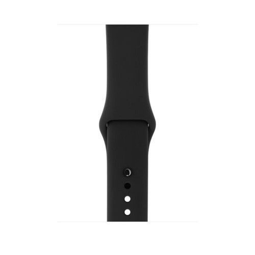 Apple Apple Watch Series 3 gris spatial avec bracelet noir 38 mm MQKV2QL/A