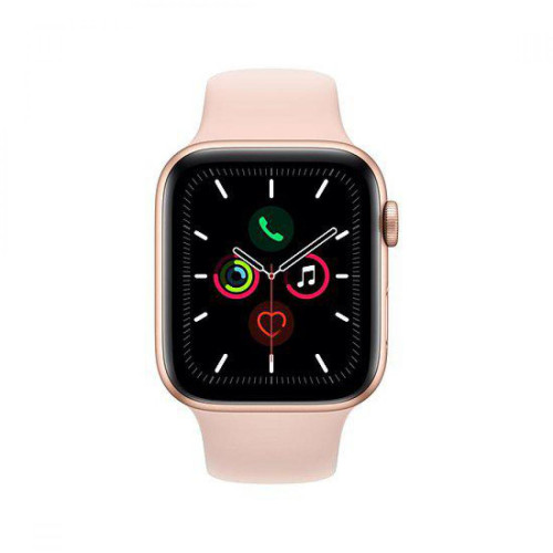 Apple - Apple Watch Series 5 40mm GPS Alu. Or Bracelet Sport Rose des sables Apple - Apple Watch Series 5 Apple Watch