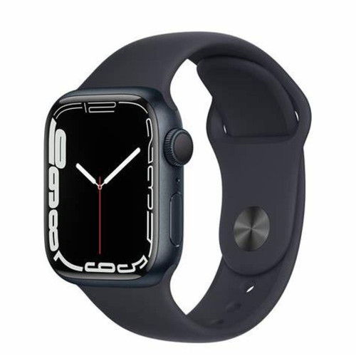 Apple - Apple Watch Series 7 Aluminium 41 mm (2021) | GPS | Minuit | Bracelet Sport Minuit - Occasions Montre connectée