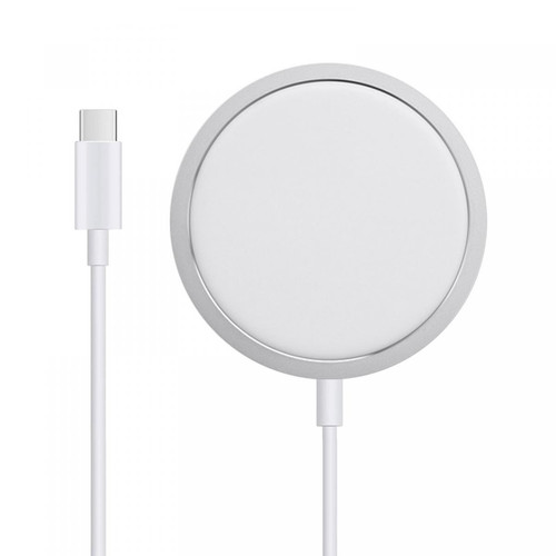 Apple - Chargeur MagSafe Apple 15W + Câble USB-C Apple  - Chargeur secteur téléphone