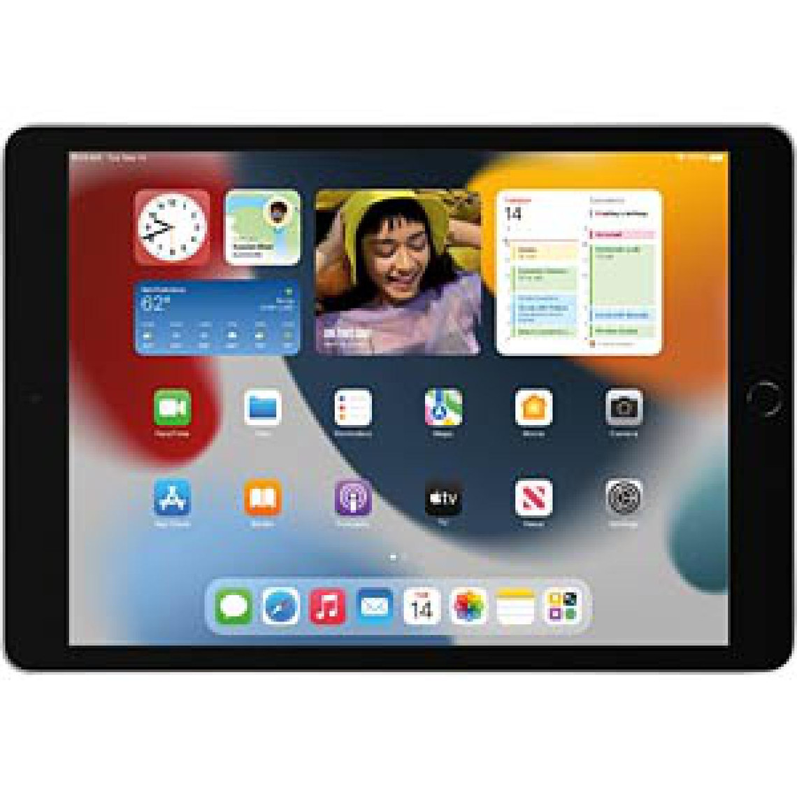 Tablette Windows Apple iPad 10,2' 2021 Wi-Fi 64 GB Space Gray EU