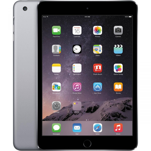 Apple - iPad Mini 3 16Go Gris Sideral - Tablette reconditionnée