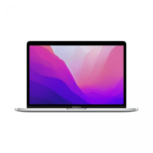 Apple - MacBook Pro 2022 Ordinateur Portable 13'' WQXGA M2 8Go RAM 256Go SSD macOS Monterey 12.0 Argent​​​​​ - MacBook 13 pouces