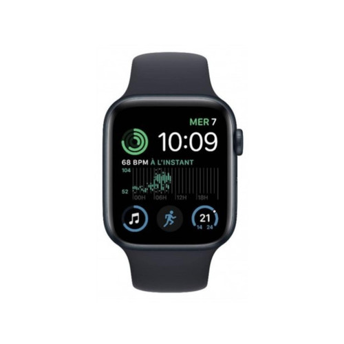 Apple - Montre connectée Apple Watch SE GPS 44mm MID SP GPS-BNL Apple   - Cyber Monday Apple