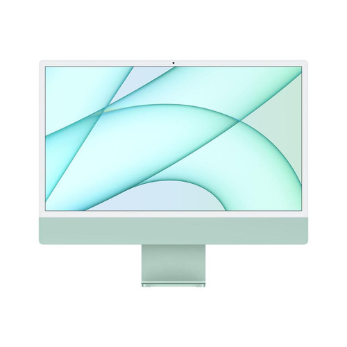 Apple - Tout en Un Apple iMac M1 Espagnol Qwerty Vert 512 GB SSD 8 GB RAM 24" Apple  - Bonnes affaires PC Fixe