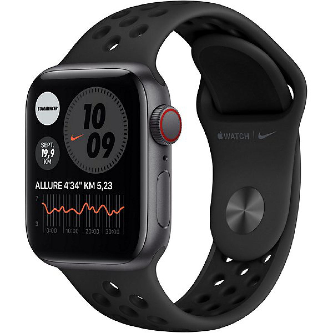 Apple Watch Apple Montre connectée Apple Watch Nike Series 6 GPS + Cellular