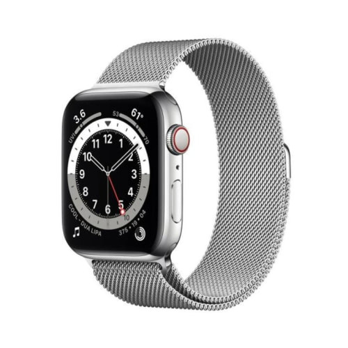 Apple - Watch Series 6 Montre Intelligente 1.7" OLED 32Go Wi-Fi GPS watchOS 7 Argent - Occasions Apple Watch