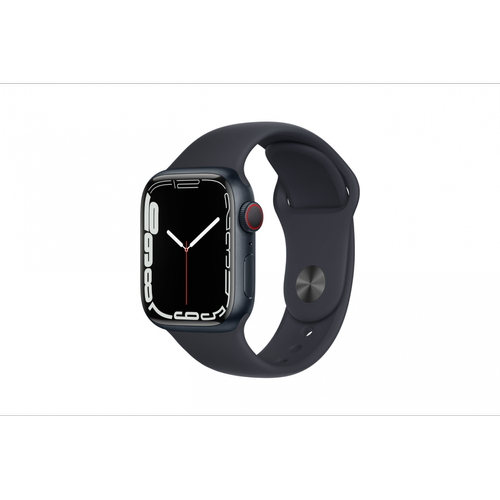 Apple - Montre connectée APPLE WATCH S7 CELL ALU 41 NOIR SPORT - Apple watch sport