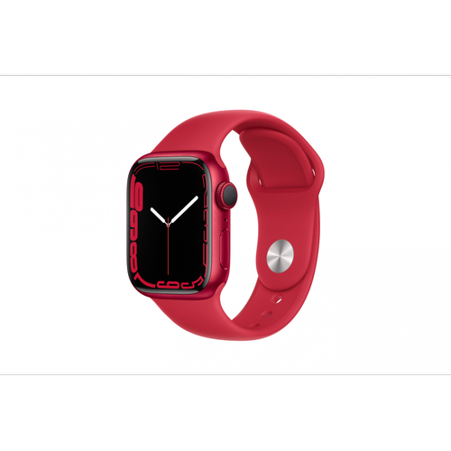 Apple - Montre connectée APPLE WATCH S7 ALU 41 RED SPORT - Apple Watch