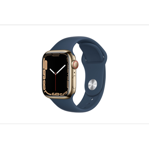 Apple Watch Series 7 Montre Intelligente 1.6" 32Go Wi-Fi GPS IP6X watchOS 8 Bleu Abysse