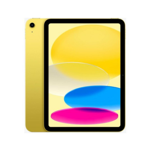 Apple - iPad 10,9 WiFi + Cellular 64 Go Jaune (10e gen.) Apple - Tablette tactile
