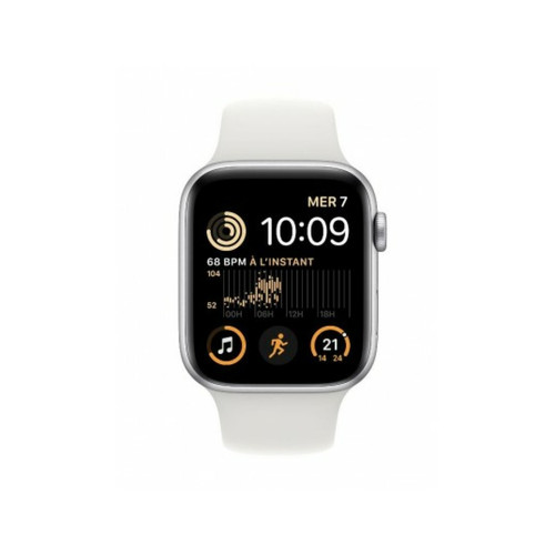 Apple - Montre connectée Apple Watch SE GPS 44mm WT SP GPS-BNL - Black Friday Montre Connectée