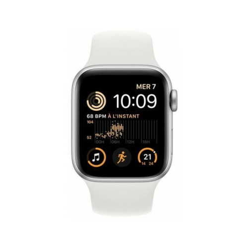 Apple - Montre connectée Apple Watch SE GPS 44mm WT SP GPS-BNL - Cyber Monday Apple