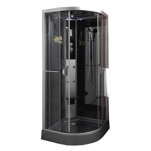 Cabine de douche Aqua+ Cabine de douche 1/4 de rond Hydro NED 90x90 cm