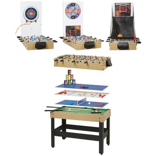 Arcade - Table Arcade Multi 8 Jeux 109x57x84cm - Baby foot