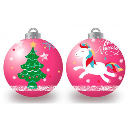 Décorations de Noël Arditex Pack de 10 boules de sapin de Noël diamètre 6cm. Licorne ARDITEX ZK50829
