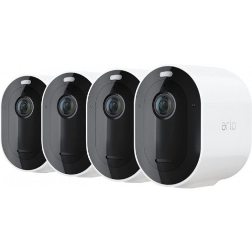 Arlo - Caméra de surveillance Arlo Pro 4 Spotlight Camera- Kit x4 - Sécurité connectée Arlo