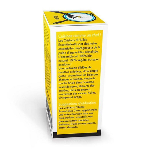 Accessoires saunas Cristaux d'huiles essentielles - Citron 10 g