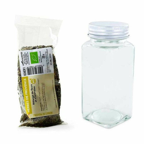 Aromandise - Flacon à épices poudreur + herbes de provence 20 g Aromandise  - Kits créatifs