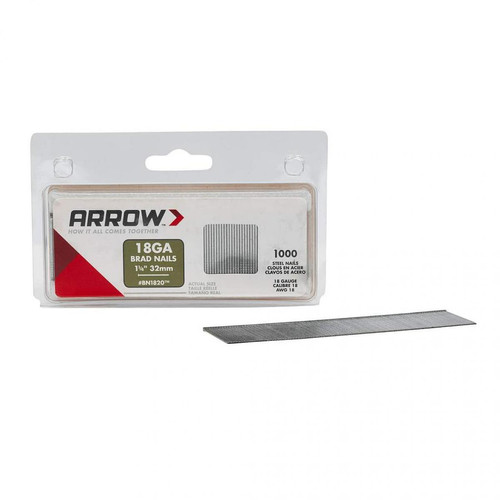 Arrow - Arrow - Boîte de 1000 pointes pour agrafeuse pneumatique PT18G 32 mm Arrow  - Agrafeuses Arrow