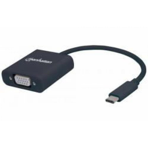 Arte Video - Manhattan VGA vers HDMI Convertisseur USB 3.1 auf VGA Konverter noir Arte Video  - Marchand Zoomici