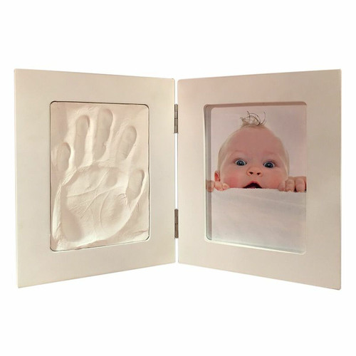 Artemio - Double cadre photo 36,5 x 23,5 cm pour moulage empreinte bébé Artemio  - Kit empreinte bébé Cadres, pêle-mêle