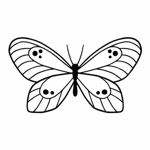 Artemio - Matrice de découpe et d'embossage - papillon perles Artemio  - Collage et découpage