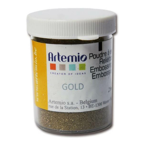 Artemio - Poudre à embosser dorée Artemio  - Accessoires Bureau
