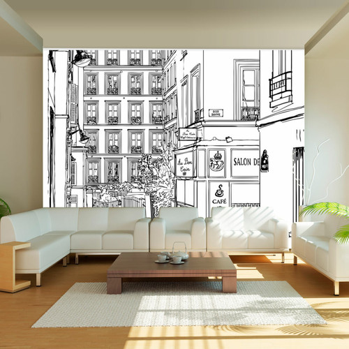 Artgeist - Papier peint - Une promenade à travers les rues parisiennes [294x231] Artgeist  - Revêtement sol & mur
