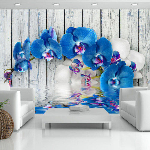 Artgeist - Papier peint - Cobaltic orchid [245x175] Artgeist  - Revêtement sol & mur