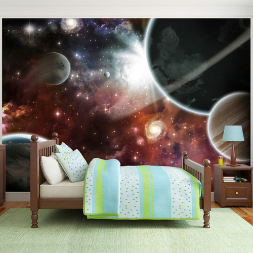 Artgeist - Papier peint - Walk in Space [100x70] Artgeist  - Revêtement mural intérieur