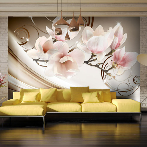 Artgeist - Papier peint - Waves of Magnolia [250x175] Artgeist  - Revêtement mural intérieur