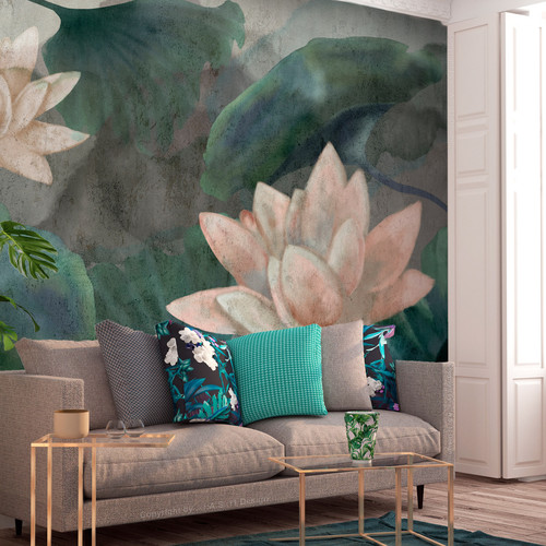 Artgeist - Papier peint - Lilac Pond [98x70] Artgeist  - Revêtement mural intérieur