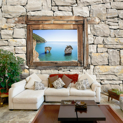 Artgeist - Papier peint - Zagare Bay [98x70] Artgeist  - Revêtement sol & mur