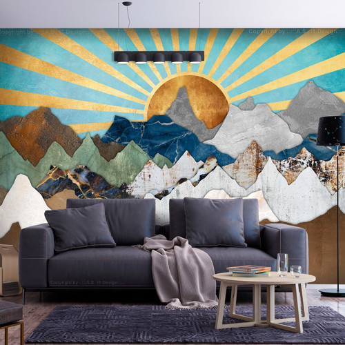 Artgeist - Papier peint - Morning in the Mountains [294x210] Artgeist  - Revêtement sol & mur