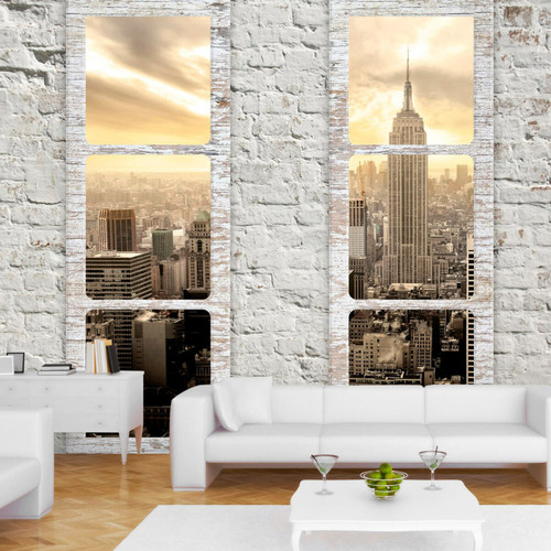 Artgeist - Papier peint - New York: view from the window [100x70] Artgeist  - Papier peint déco Papier peint