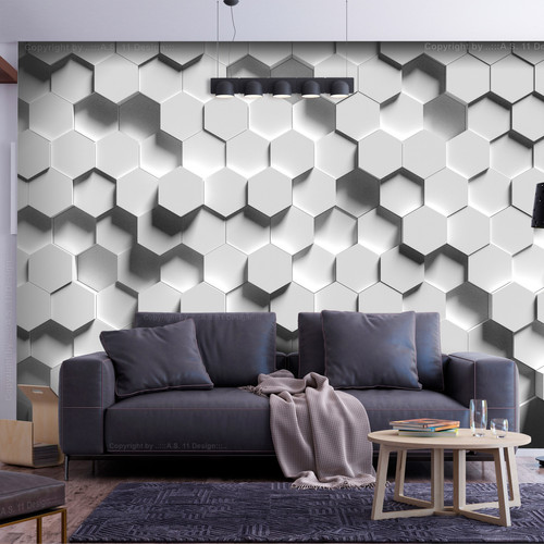 Artgeist - Papier peint - Hexagonal Awareness [300x210] Artgeist  - Artgeist