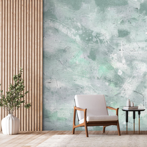 Artgeist - Papier peint - Mint Impression [100x70] Artgeist  - Revêtement sol & mur