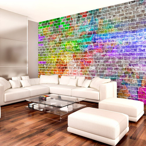 Artgeist - Papier peint - Rainbow Wall [294x210] - Revêtement mural intérieur Artgeist