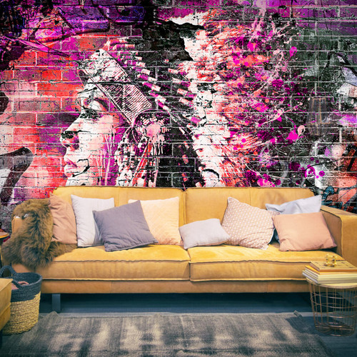Artgeist - Papier peint - Pink Warrior [350x245] Artgeist  - Revêtement mural intérieur
