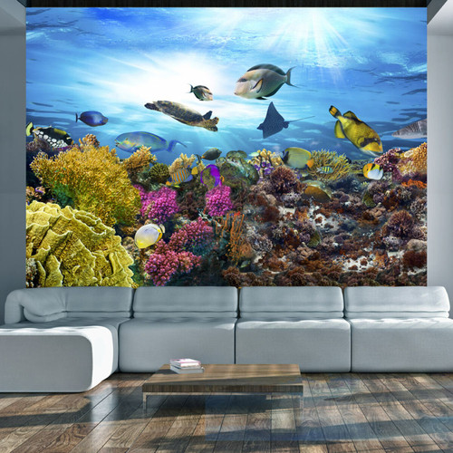 Artgeist - Papier peint - Coral reef [100x70] Artgeist  - Revêtement sol & mur