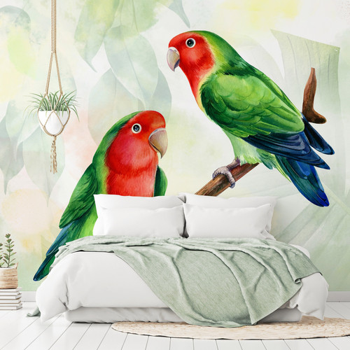 Artgeist - Papier peint - Lovebirds [150x105] Artgeist  - Artgeist