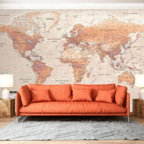 Artgeist - Papier peint - Orange World [300x210] Artgeist  - Revêtement sol & mur