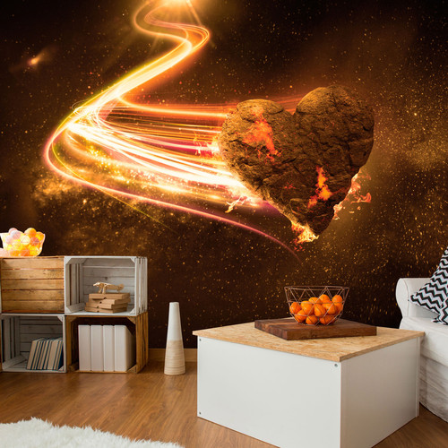 Artgeist - Papier peint - Love Meteorite (Orange) [300x210] Artgeist  - Revêtement mural intérieur